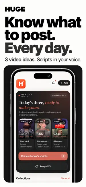HUGE: Viral AI Content Planner screenshot 1