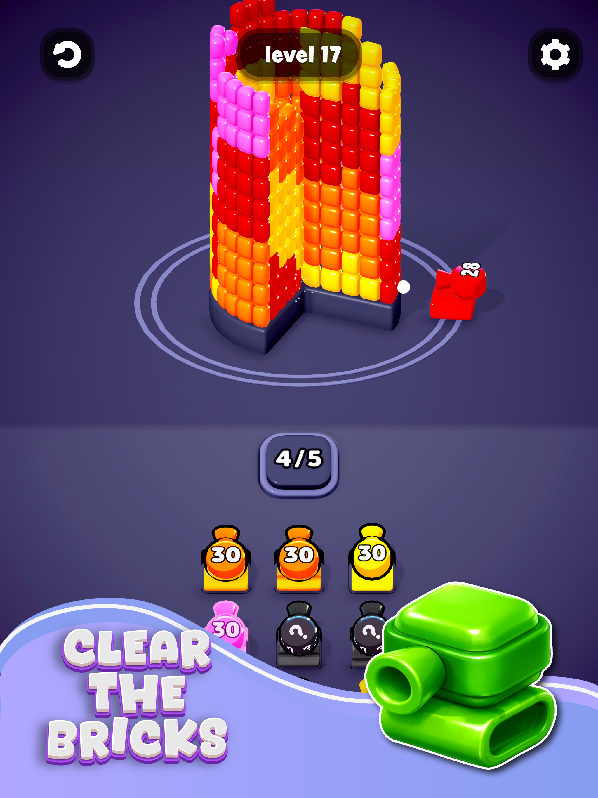 Color Brick Tower