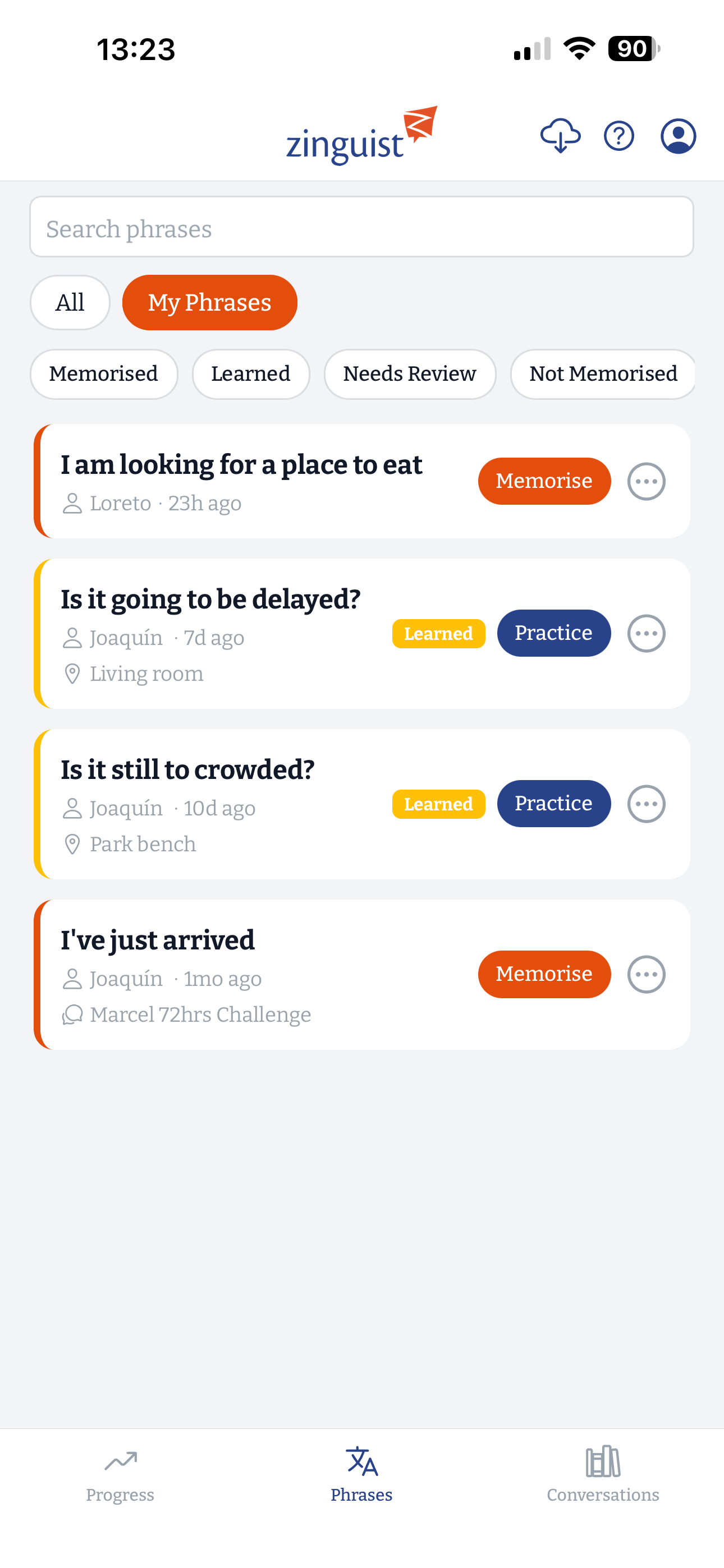 zinguist screenshot 2