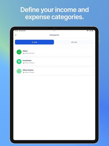 EasyFinAI: AI Finance Manager iPad screenshot