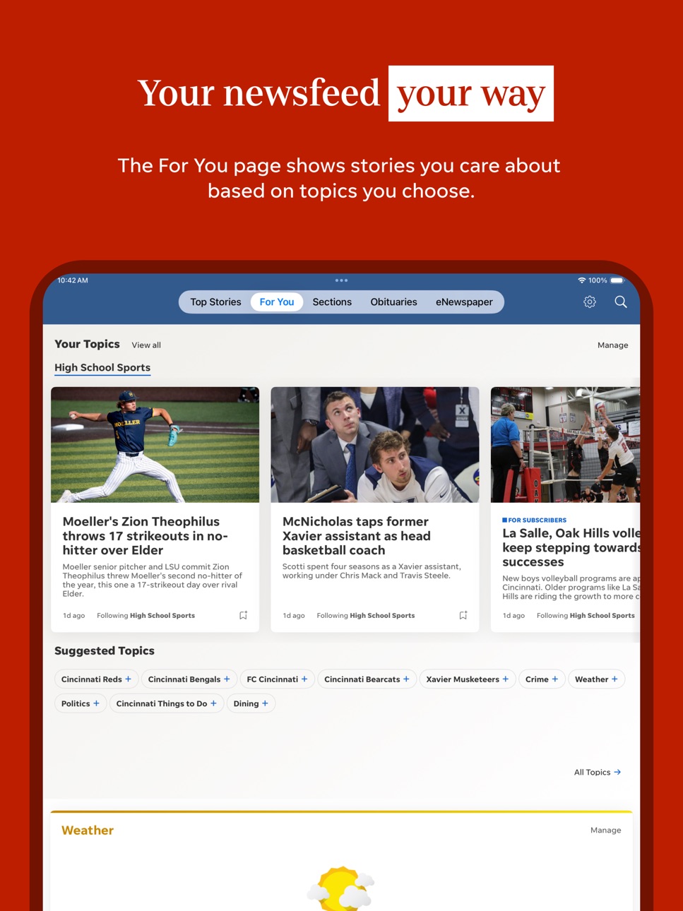 iPad screenshot
