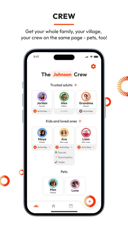 Orgo - Family Scheduling App
