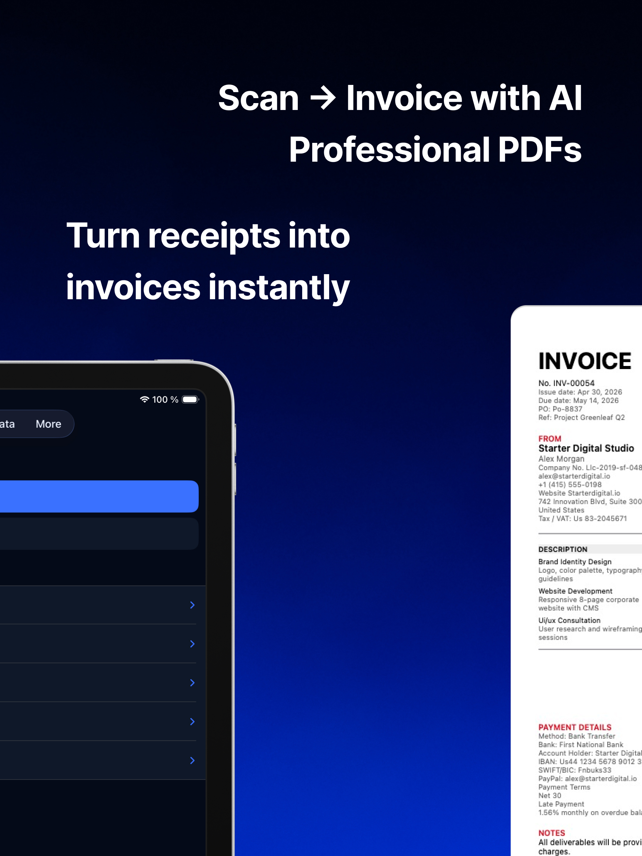 Invoice Maker, PDF Generator screenshot 11