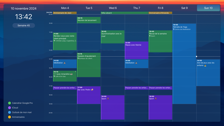 Screenshot #1 pour Calendar - Vos évènements