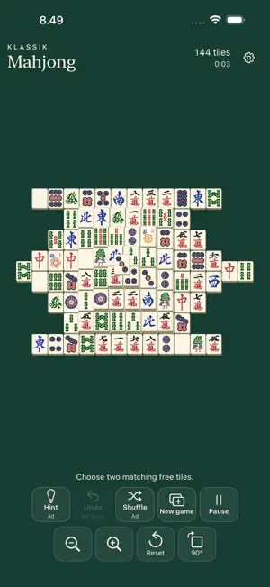 Klassik Mahjong screenshot 1