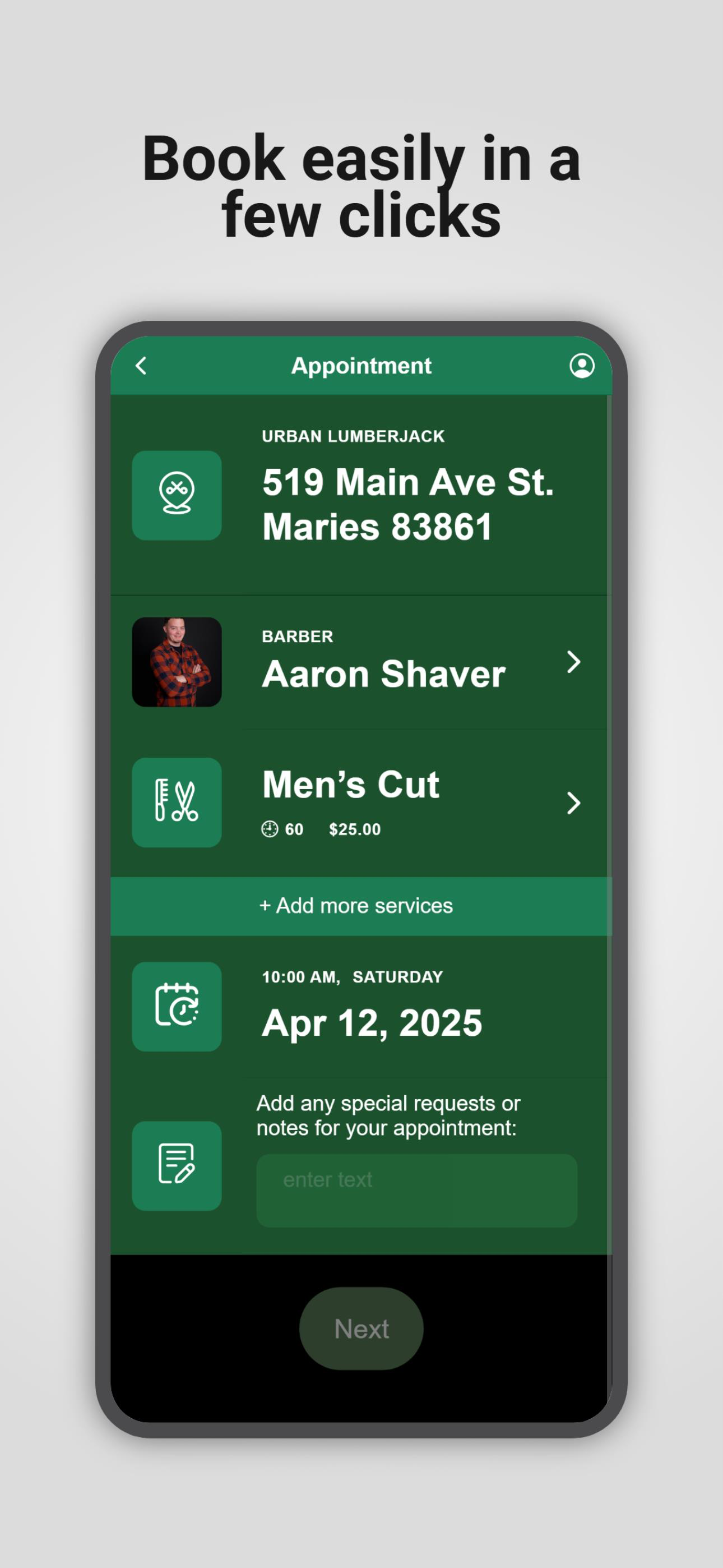 Urban Lumberjack Barber screenshot 3