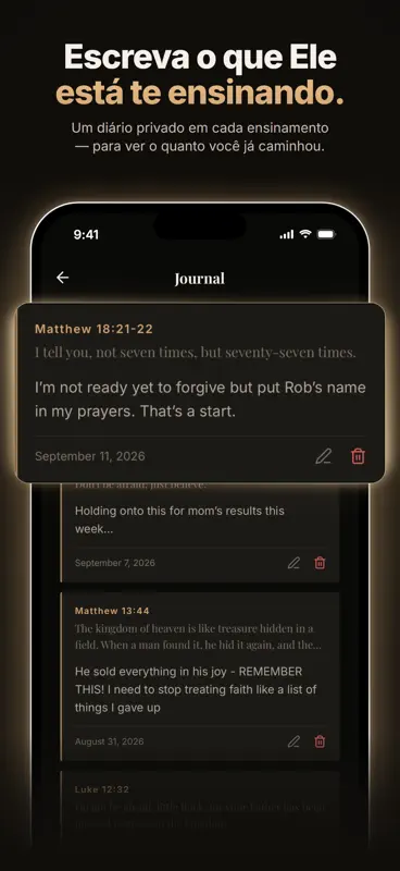 Andando com Jesus: Devocional screenshot 7 of 7