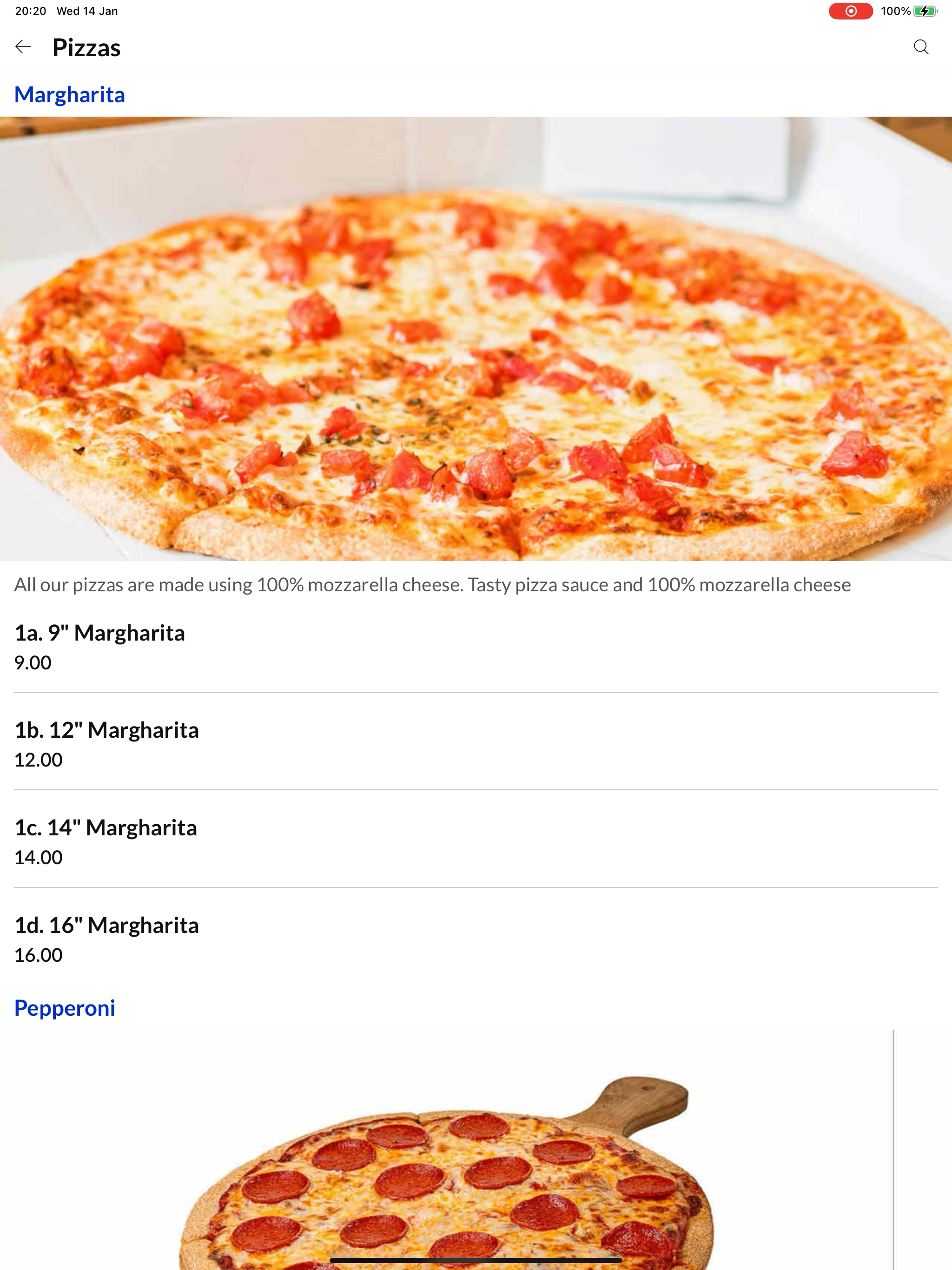 Efes Pizza NW Limited screenshot 7