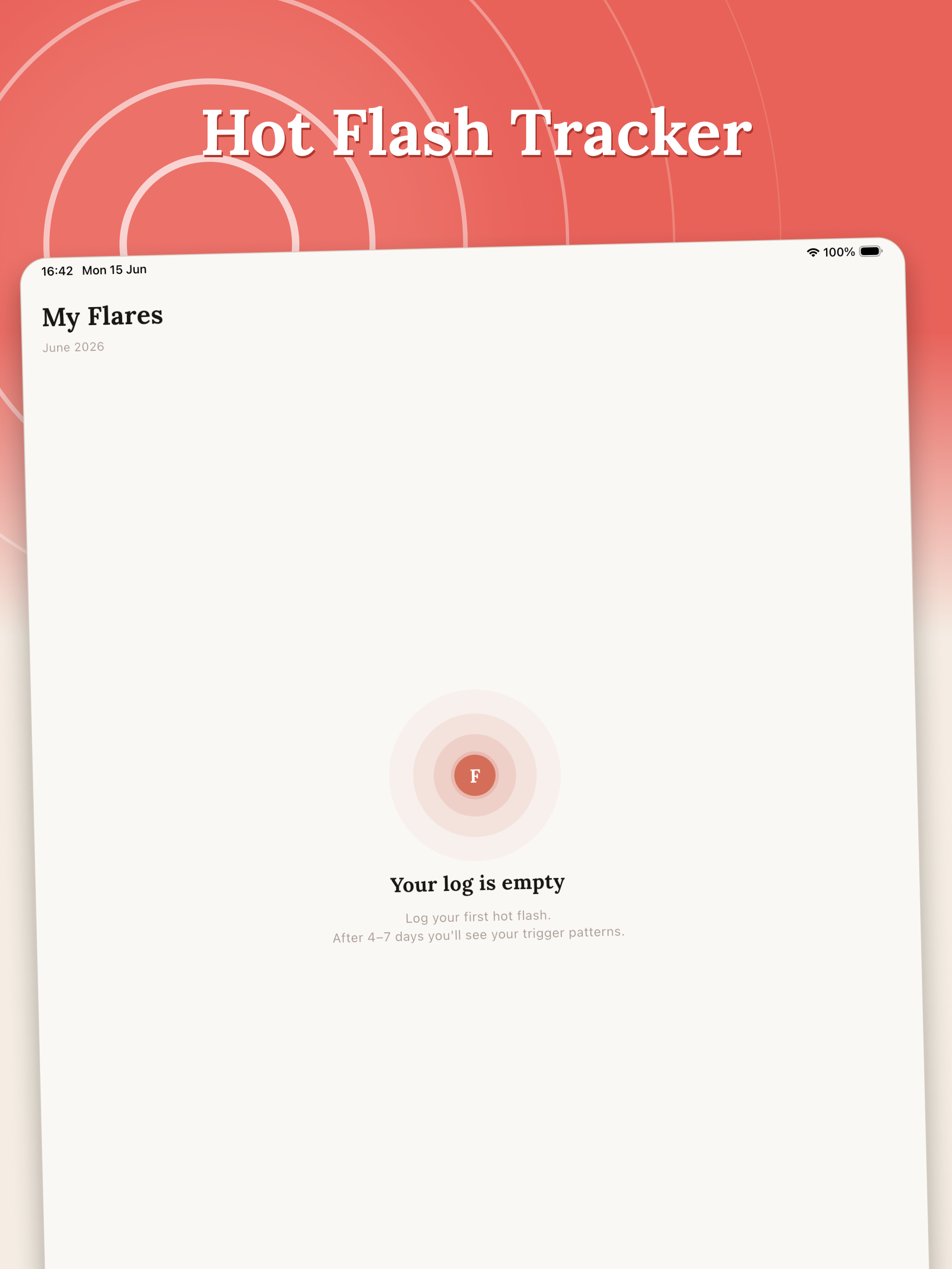 Flare — Hot Flash Tracker screenshot 7