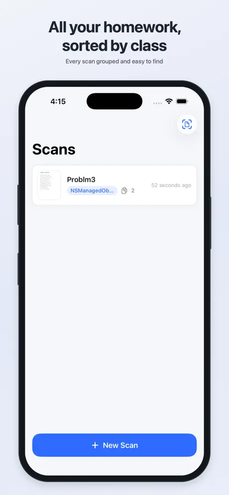 PDF Homework Scanner screenshot 2