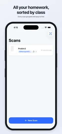 Capture d'écran de PDF Homework Scanner sur iPhone 2