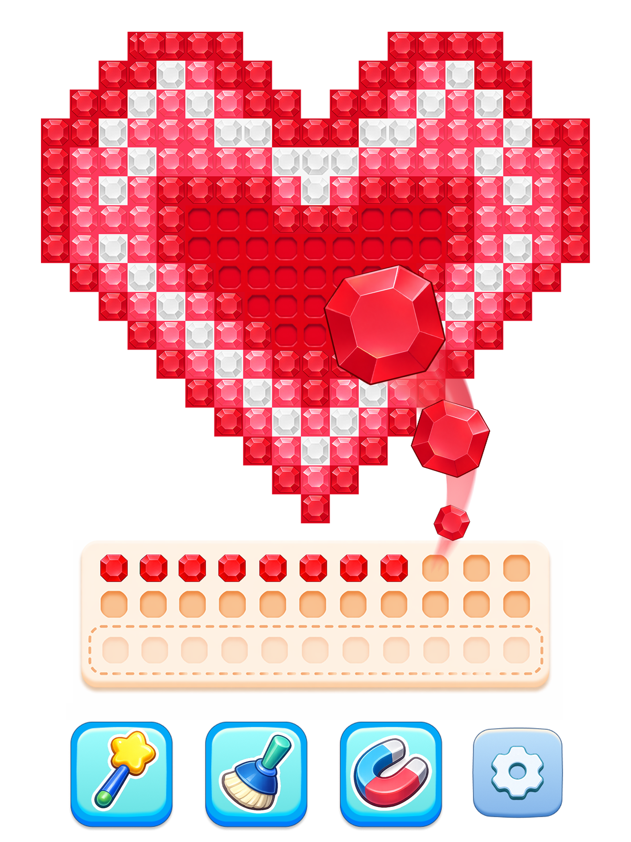 Glow Sort - Jewel Color Puzzle screenshot 13