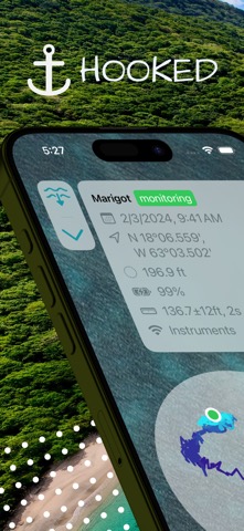 Hooked: Remote Anchor Alarmのおすすめ画像1