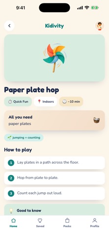 Kidivity: Screen-Free Play Screenshot 1 of 5