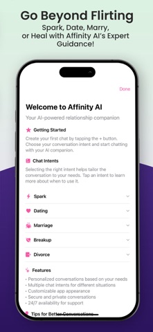 Affinity AI screenshot