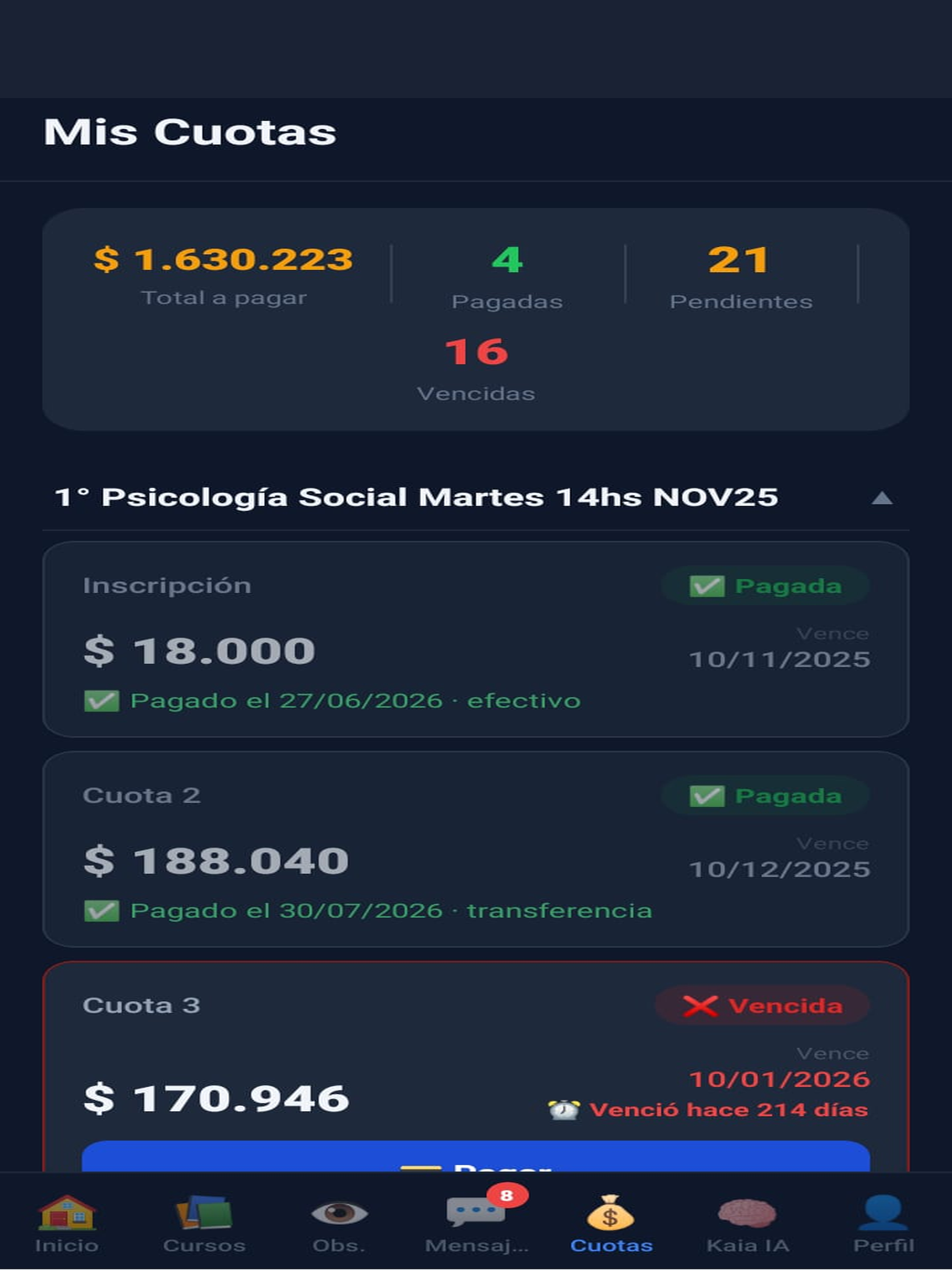 Campus Instituto screenshot 9