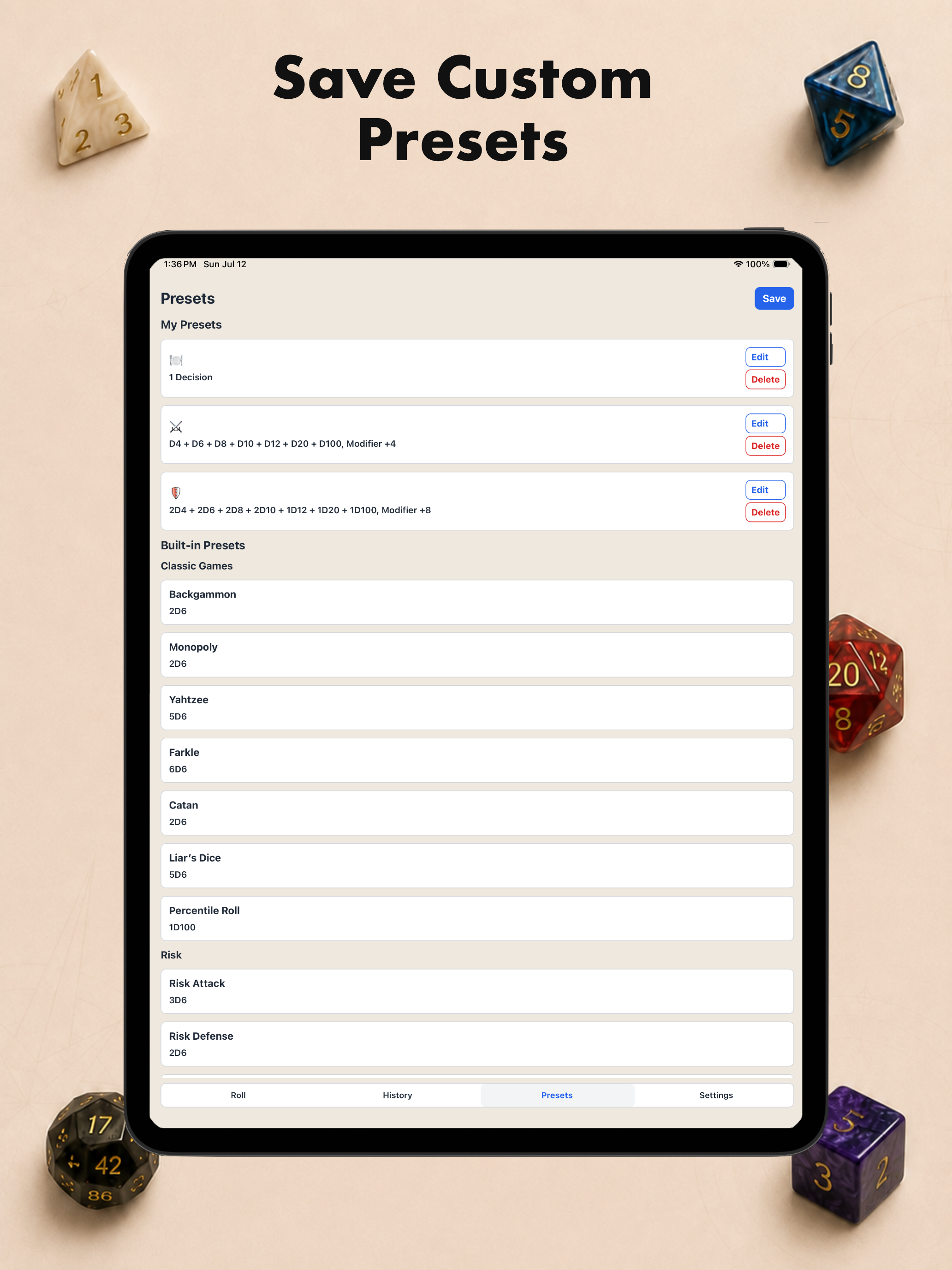 Dice & Roller screenshot 10