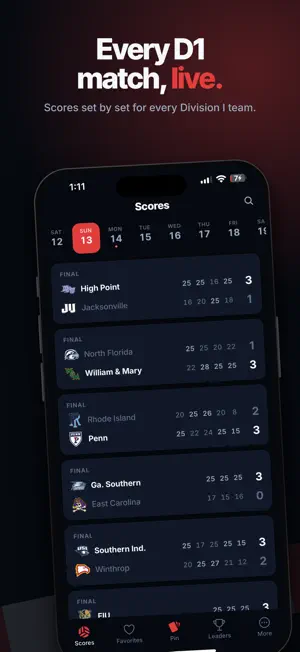 Pin: Volleyball Stats screenshot 1