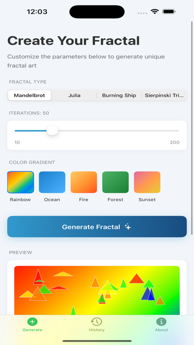 Fractalicious Patterns Screenshot