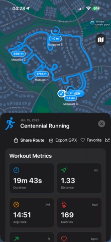Workout Wanderer Screenshot 1 of 6