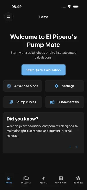 Pump Mate: Hydraulics screenshot 1
