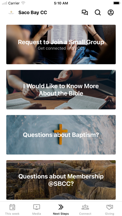 Screenshot 3 of Saco Bay Community Church App