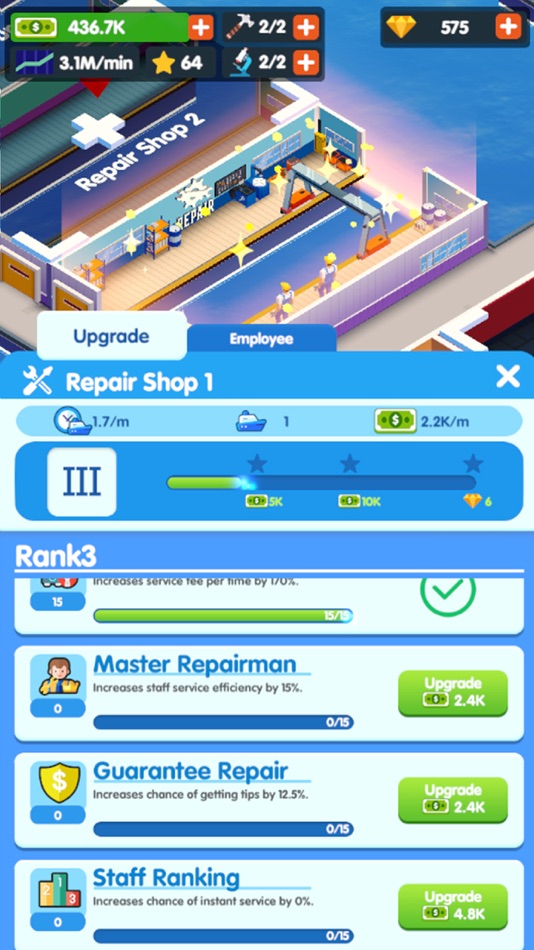 #3. Boat Bay Tycoon (iOS) Podle: 红 朱