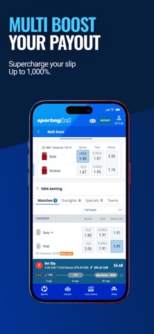 Sportingbet - Online Betting iPhone screenshot 3
