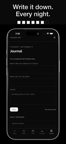 Viceless - Discipline Tracker Screenshot 6 of 7