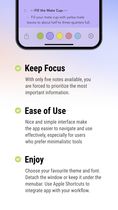 Screenshot #2 pour FiveNotes Mobile