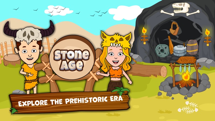 My Tizi Town - Caveman Games screenshot-0