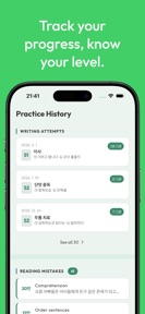 TOPIK Writing - Easy6 screenshot