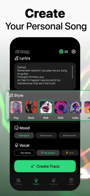 AI Song Generator & Creator screenshot 3 of 8