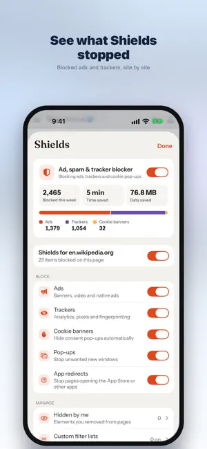 Olana Browser screenshot 2