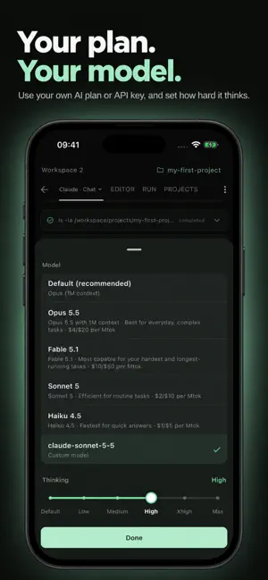 Vibe Pocket: AI Coding Agents screenshot 4