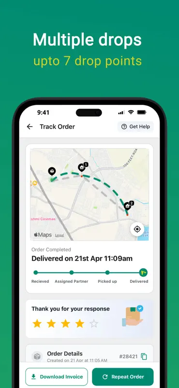 Shadowfax Courier Delivery App screenshot 4 of 4