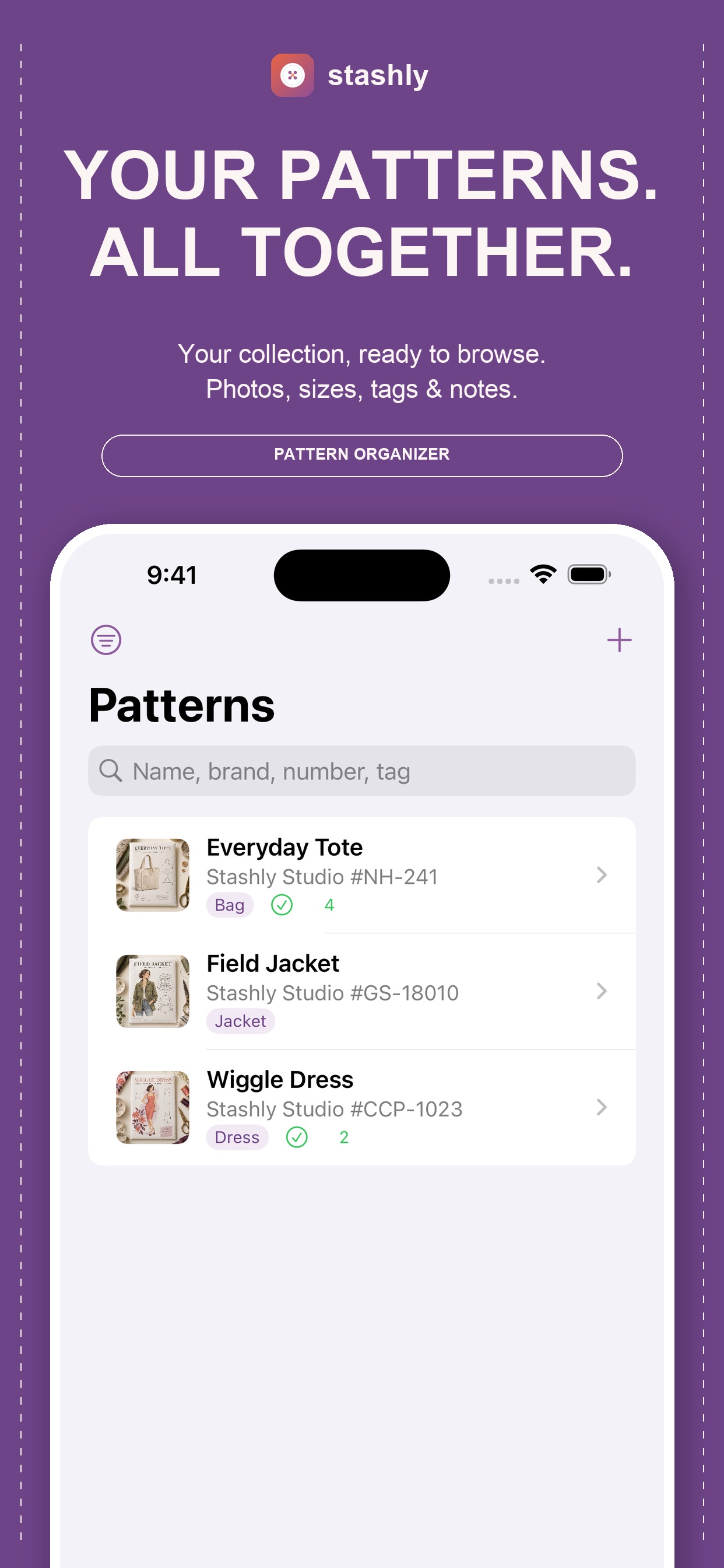 Screenshot 1 of Stashly: Sewing Organizer