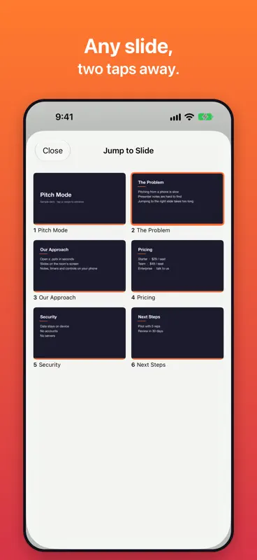 Pitch Mode: Slide Presenter screenshot 3 of 7