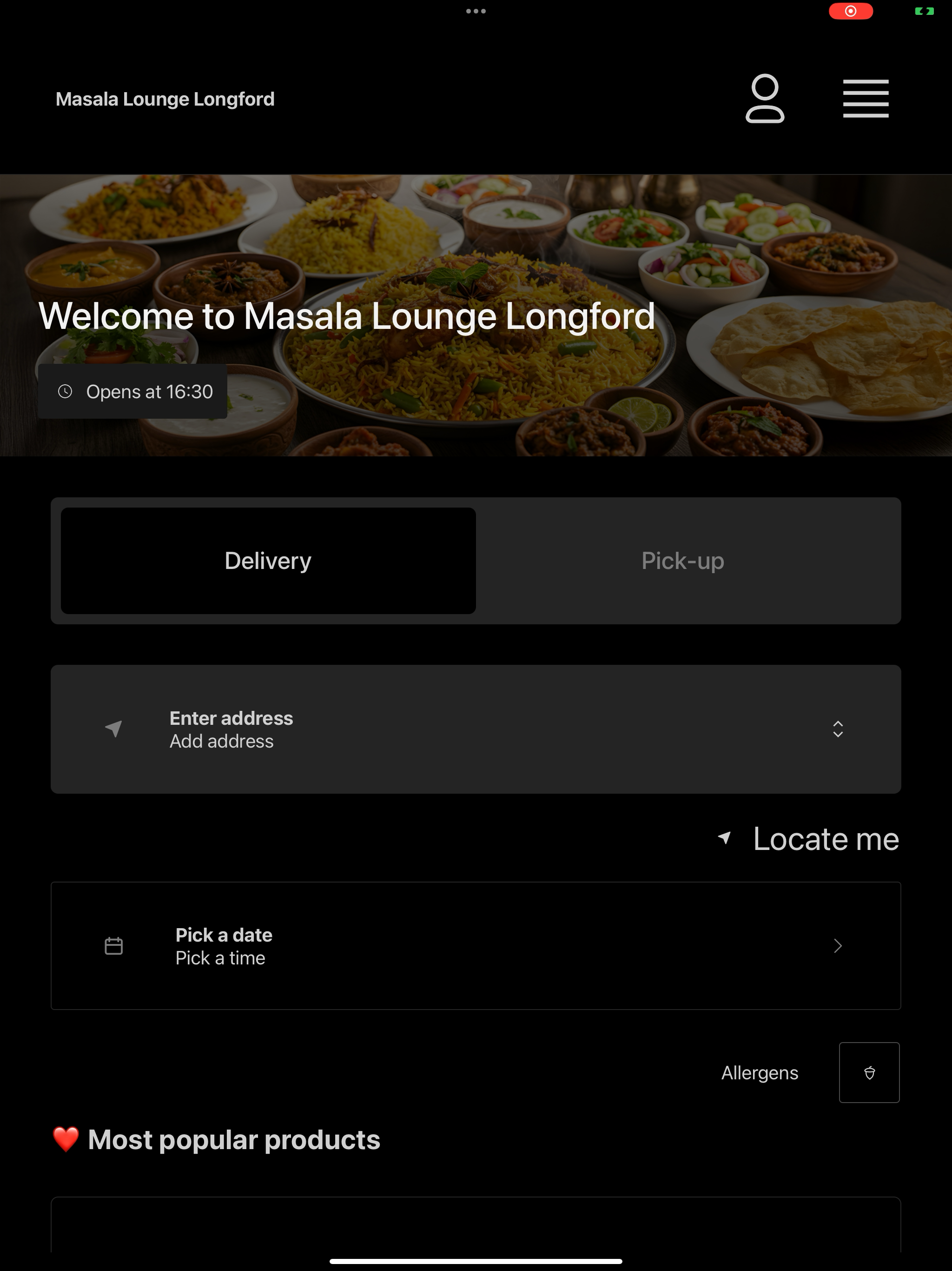Masala Lounge Longford