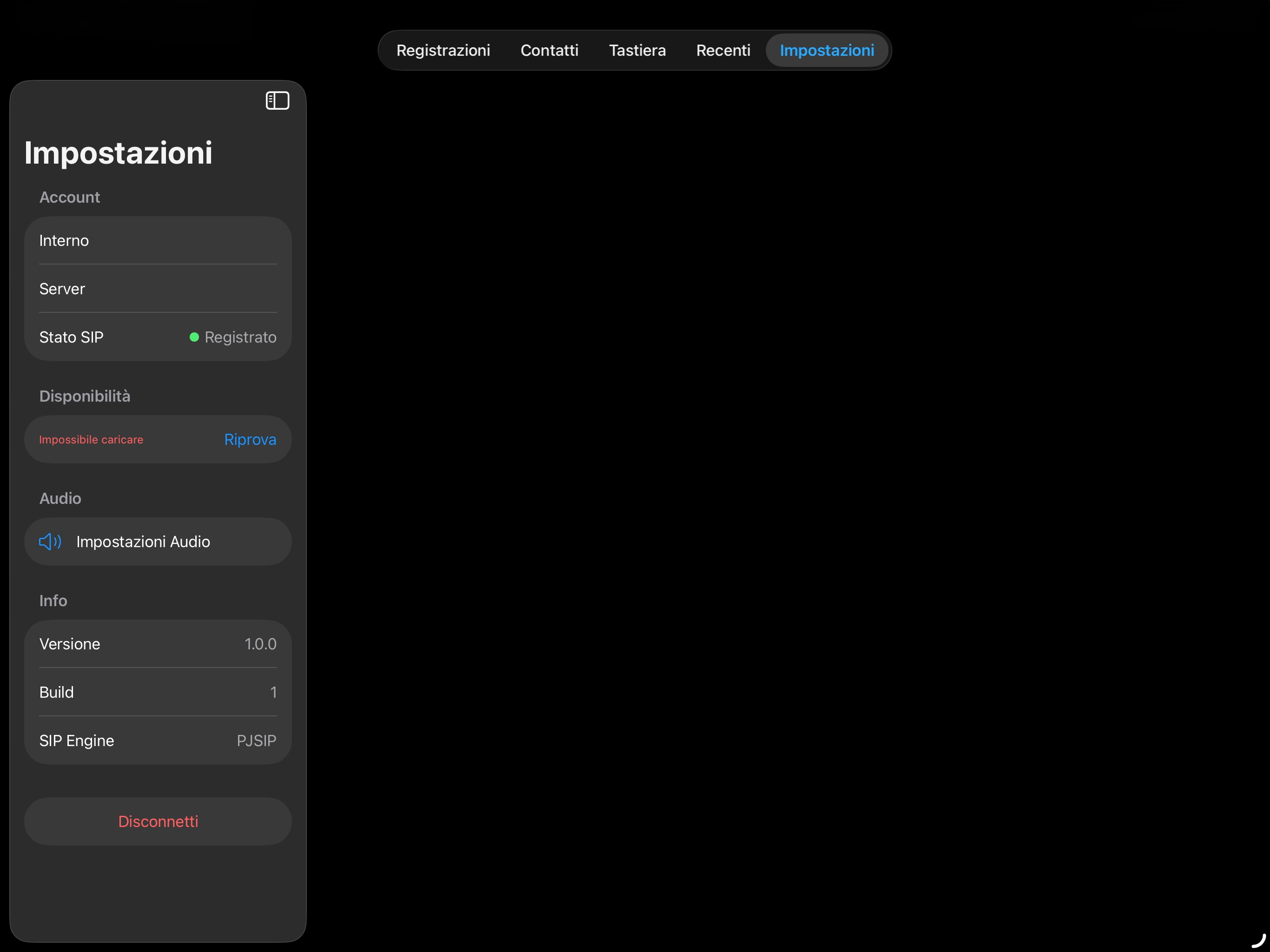 RHS-Softphone screenshot 7