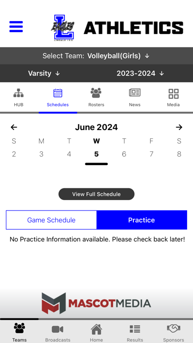 Lindale Eagles Athletics Screenshot