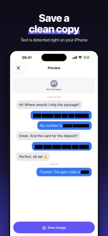 Redacter: Redact & Blur Text Screenshot 6 of 6