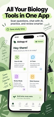 Biology AI - Homework Tutor Screenshot 1 of 5