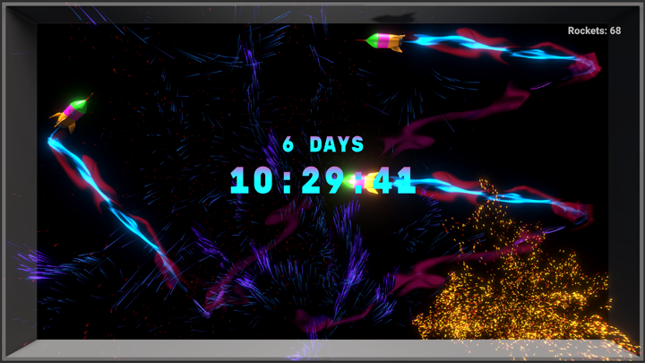 Screenshot #1 pour Happy Silvester Countdown