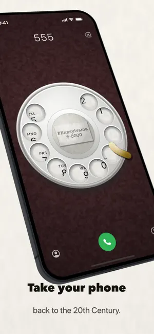 iRetroPhone - Rotary Dialer screenshot 1