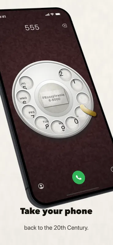 iRetroPhone - Rotary Dialer screenshot 1 of 9