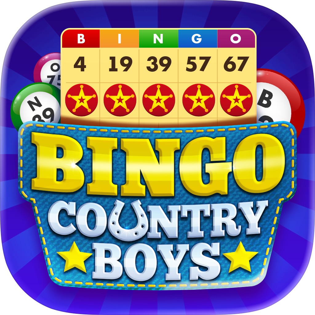 Apple App Store cover for Bingo Country Boys Bingo Games