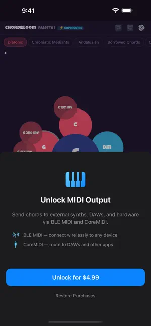 ChordBloom screenshot 3