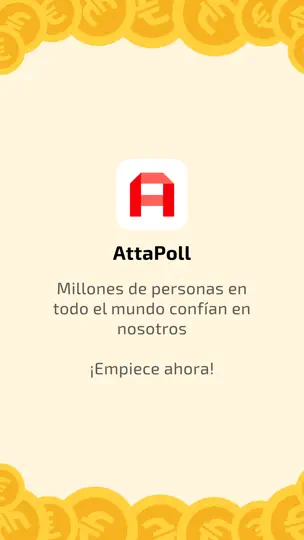 Captura de pantalla de AttaPoll - Encuestas De Pago en iPhone 7