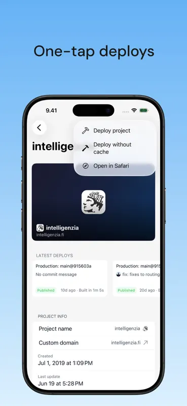 Netli.fyi: Netlify Client screenshot 5 of 8